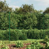 tinklinio tinklai - Vielinė tinklinė tvora, žalia, 1,6x25m, galvanizuotas plienas - 2 nuotrauka