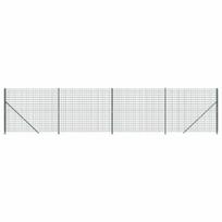 tinklas 10m - Tinklinė vielinė tvora vidaXL 1,8x10m - 1 nuotrauka