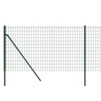 tinklinio tinklai - Vielinė tinklinė tvora, žalia, 0,8x25m, galvanizuotas plienas - 1 nuotrauka