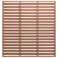 wpc tvoru - Tvoros segmentas, rudas, 180x180cm, WPC - 1 nuotrauka