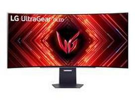 oled monitoriai curved - LG UltraGear 45GS95QE-B OLED 240Hz - 1 nuotrauka