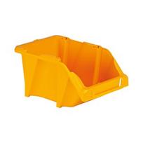 Įrankių dėžė Forte Tools R-15, 19.5 cm x 9 cm x 12.5 cm, geltona
