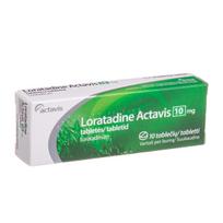 alergijai - Loratadine Actavis [Loradon], 10 mg, Tabletės, N10 - 2 nuotrauka
