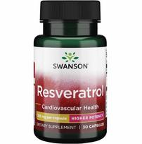 kapsules - Swanson Resveratrol 250 mg 30 caps - 2 nuotrauka