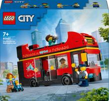 dviaukstis autobusas - LEGO Red Double-Decker Sightseeing Bus 60407 - 1 nuotrauka