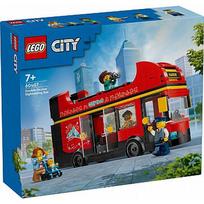 dviaukstis autobusas - LEGO Red Double-Decker Sightseeing Bus 60407 - 3 nuotrauka