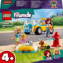 lego automobilis - LEGO Friends šunų priežiūros transporto priemonė 42635 - 1 nuotrauka