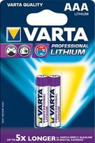 maitinimo elementai - Varta Professional, AAA, 1.5 V, 2 vnt. - 1 nuotrauka