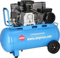 oro kompresoriai 10baru - Airpress HL 340-90 10BAR 90L - 2 nuotrauka