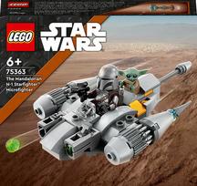 75363 LEGO® Star Wars Mandaloriečio kovos erdvėlaivis N-1 – mažasis kovotojas