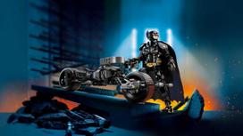 lego motor - LEGO DC Batman Bouwfiguur en de Bat-Pod Motor 76273 - 4 nuotrauka