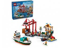 laivas krovininis - LEGO Seaside Harbour with Cargo Ship 60422 - 2 nuotrauka