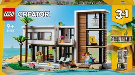 lego 3 in 1 - LEGO Creator 3-in-1 Modern House, construction toy 31153 - 1 nuotrauka