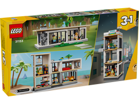 lego 3 in 1 - LEGO Creator 3-in-1 Modern House, construction toy 31153 - 10 nuotrauka