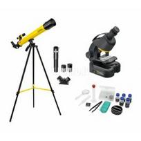 national geographic rinkinys - NATIONAL GEOGRAPHIC Microscope 40x-640 + Telescope  50/600 AZ Set Advanced teleskopas - 1 nuotrauka