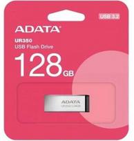 3 0 usb flash - Adata UR350 852345, juoda/chromo, 128 GB - 1 nuotrauka