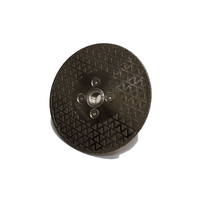 Poliravimo deimantinis diskas 125 MM Turbo, 30 grūdėtumas Flange M14