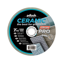 Deimantinis diskas CLEAN PRO, šlapiam pjovimui, Ø200 mm, 25.4 mm