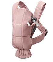 Nešioklė BabyBjörn Mini Woven, Dusty Pink
