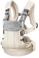 BabyBjorn Harmony Mesh 3D - ergonomiška nešioklė naujagimiams ir kūdikiams | Kreminis