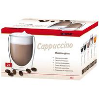 Scanpart CAPPUCCINO dvigubo stiklo stiklinės 2 x 300 ml