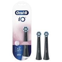 braun 3 galvute - Dantų šepetėlio galvutė Braun Oral-B iO Gentle Cleaning, juoda, 2 vnt. - 1 nuotrauka