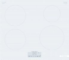 hob induction - Bosch PUE612BB1J - 3 nuotrauka