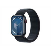 apple watch sport loop - Apple Watch Series 9 GPS + Cellular 45mm Midnight Aluminium Case with Midnight Sport Loop - 2 nuotrauka