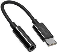 adapteris type c 3.5mm - Joyroom Type C to 3.5mm Jack USB Type-C, Jack 3.5, juoda - 1 nuotrauka