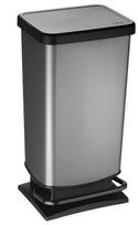 Rotho Paso 1754110273WS, sidabro/juoda, 40 l, 67.6 cm x 29.5 cm