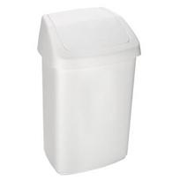 Šiukšliadėžė Curver Swing Top, balta, 50 l, 66.8 cm x 40.6 cm