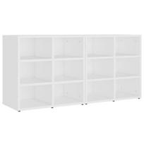 batams spintele balta - Spintelės batams, 2vnt., baltos spalvos, 52,5x30x50cm - 1 nuotrauka