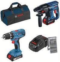 Bosch GSR 18V-21 GBH 18V-21 1x2.0 1x4.0Ah; GAL1880;AC