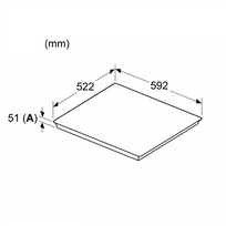 hob induction - Bosch PIE63KHC1Z - 2 nuotrauka