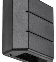 Rabalux 7319 - LED Lauko sieninis šviestuvas LIPPA LED/6W/230V IP54 juodas
