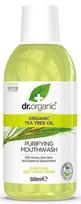 burnos skalavimo skystis - Dr. Organic Tea Tree, 500 ml - 2 nuotrauka