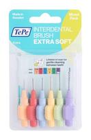 interdental brushes - Tarpdančių šepetėlių rinkinys Pipe Cleaners Mix Pack Orange-lilac, 6 vnt - 1 nuotrauka