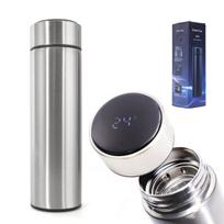 smart gertuves - Termogertuvė Smart Cup, 0.5 l, sidabro - 2 nuotrauka