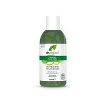 burnos skalavimo skystis - Burnos skalavimo skystis Dr. Organic Aloe Vera, 500 ml - 2 nuotrauka