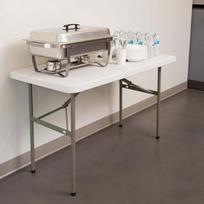 kempas kempas - Turistinis stalas Outliner NHT7008, baltas/sidabro, 120 x 60 x 40 - 70 cm - 16 nuotrauka