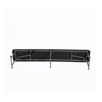 lauko suoliukai - Verners Saravak Folding Steel Bench Brown - 2 nuotrauka