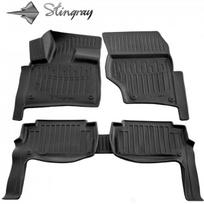 Kilimėliai 3D AUDI Q7 4L 2005–2015, 5 vnt. black /5030055