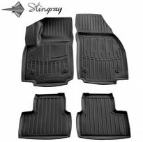 3d grindys - Guminiai kilimėliai 3D Opel Meriva B 2010-2017 - 2 nuotrauka