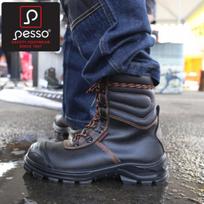 zieminiai darbo batai - Odiniai žieminiai darbo batai Pesso BS659 S3 Kevlar - 2 nuotrauka