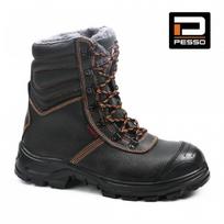 zieminiai darbo batai - Odiniai žieminiai darbo batai Pesso BS659 S3 Kevlar - 4 nuotrauka