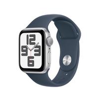 Apple Watch SE GPS 40mm Silver Alumin. Case/Storm Blue Sport Band - M/L (2023)