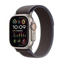 APPLE Watch Ultra 2 GPS+Cell 49mm Titanium Case with Blue/Black Trail Loop-M/L