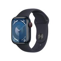 apple watch 9 41mm cellular - APPLE Watch 9 GPS+CELL 41mm Midnight Alumin. Case with Midnight Sport Band-M/L - 1 nuotrauka