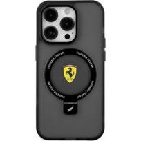 Ferrari "Ring Stand MagSafe Back Case iPhone 15" Black