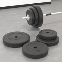 Diskiniai svoriai, 6vnt., cementas, 30kg
